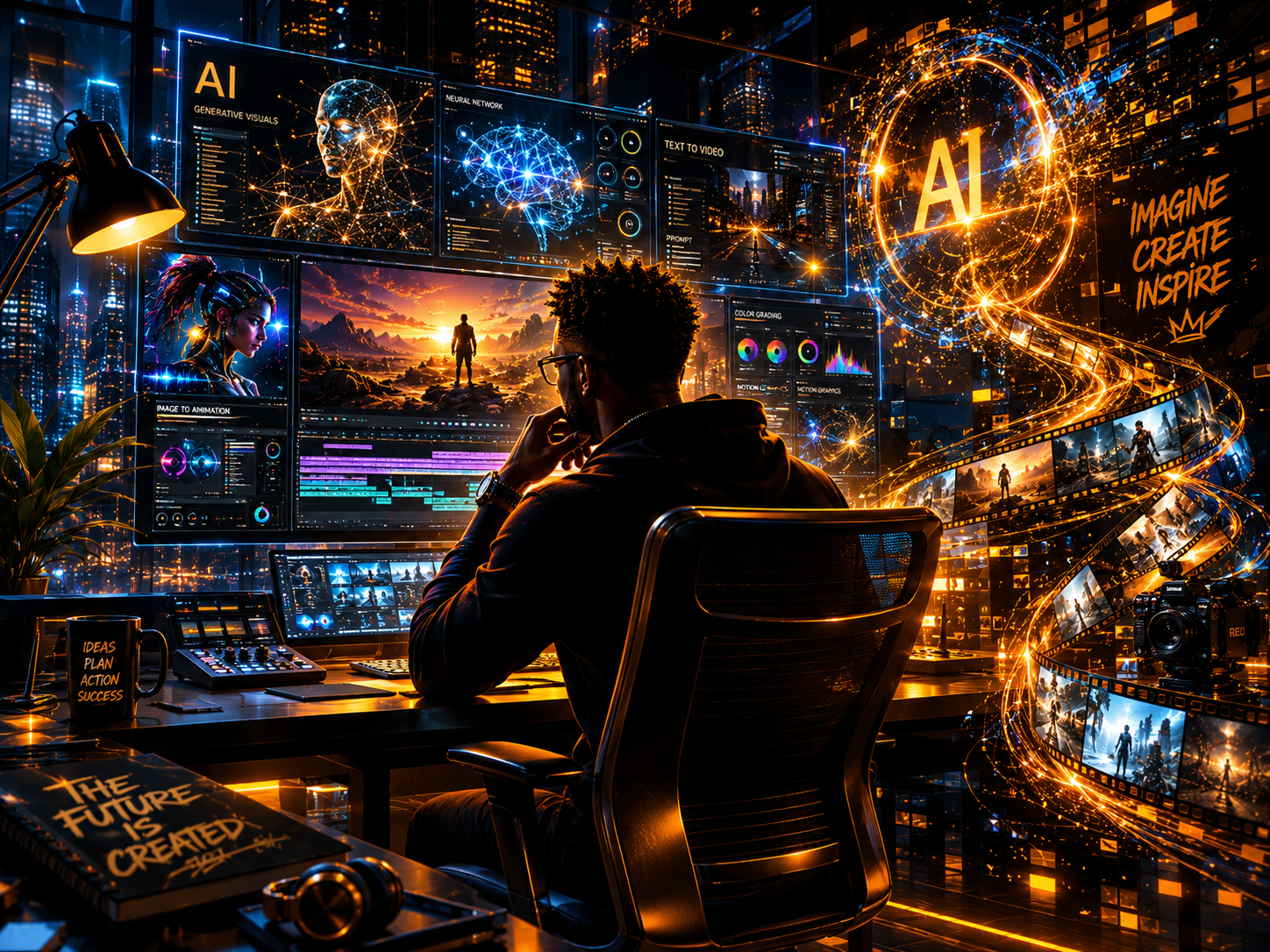 LivingProof Studios AI creative workspace